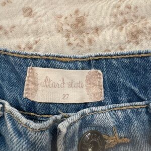 Altar'd State Light Blue Straight Leg Jeans